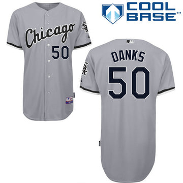 Danks Chicago White Sox grey jersey
