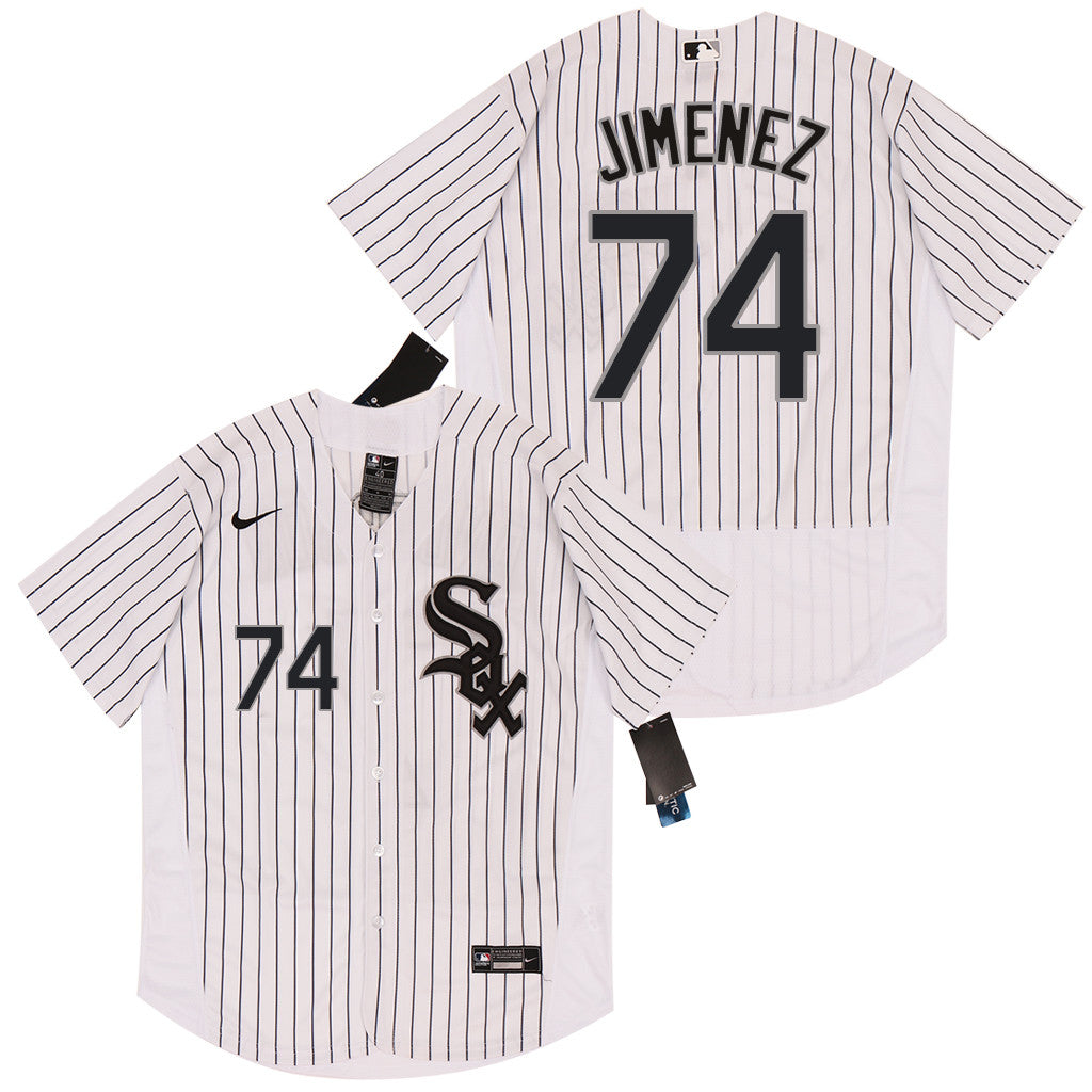 Eloy Jimenez Chicago White Sox white jersey