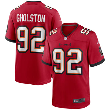 William Gholston Tampa Bay Buccaneers red jersey
