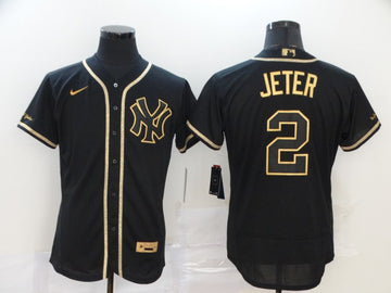 Derek Jeter New York Yankees black jersey