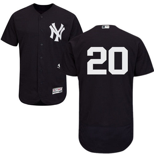 Jorge Posada New York Yankees navy jersey