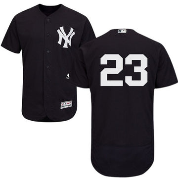Don Mattingly New York Yankees navy jersey