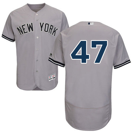 Jon Niese New York Yankees gray jersey