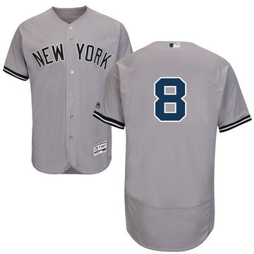 Yogi Berra New York Yankees gray jersey