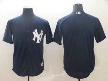 Custom New York Yankees navy jersey